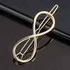 Women's Alloy Frog And Triangle Moon Hair Clip Electroplated Side Barrette With Simple Decorative Design