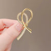 Women's Alloy Geometric Bow Brooch With Electroplating Design