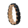 Women's Alloy Geometric Diamond Hip Hop Punk Style Telescopic Elastic Bracelet