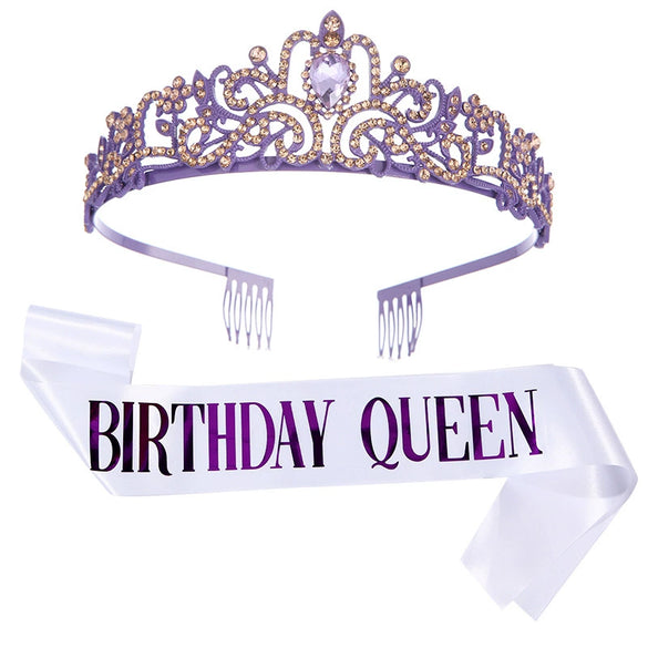 Women's Alloy Geometric Electroplated Crown Hair Accessories