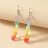 Women's Alloy Geometric Fivepointed Star Bear Butterfly Earrings With Electroplating