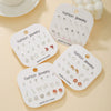 Women's Alloy Geometric Heart Shape Electroplating Exquisite Fashion Earrings