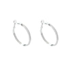Women's Alloy Geometric Hoop Earrings Electroplated