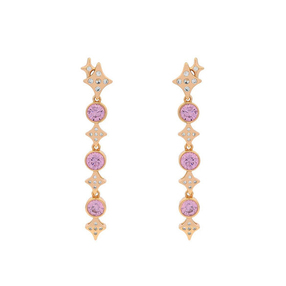 Women's Alloy Geometric Microinlaid Zirconia Light Luxury Earrings