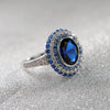 Women's Alloy Geometric Ring With Electroplating