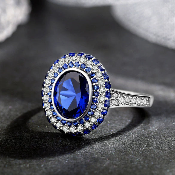Women's Alloy Geometric Ring With Electroplating