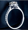 Women's Alloy Geometric Star Pattern Diamond Style Ring With Simple Elegant Design And Non Fading Finish