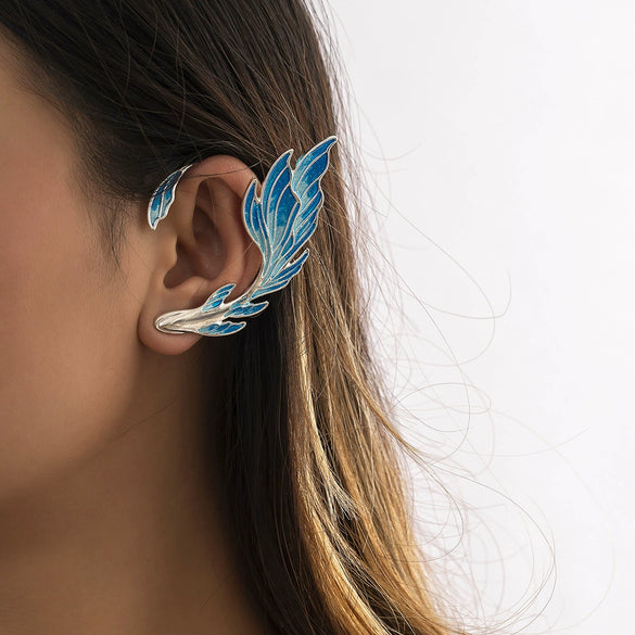 Women's Alloy Geometric Style Electroplated Earring Ear Hanging Ear Clip Ear Bone Clip
