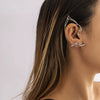 Women's Alloy Geometric Style Electroplated Earring Ear Hanging Ear Clip Ear Bone Clip