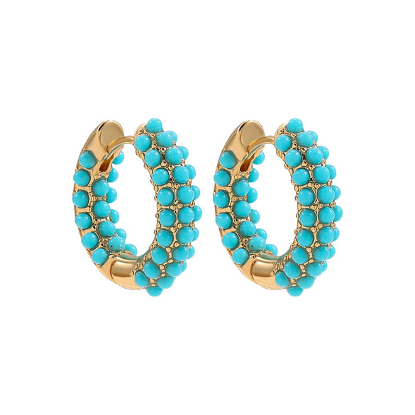 Women's Alloy Geometric Style Electroplated Earring Jewelry