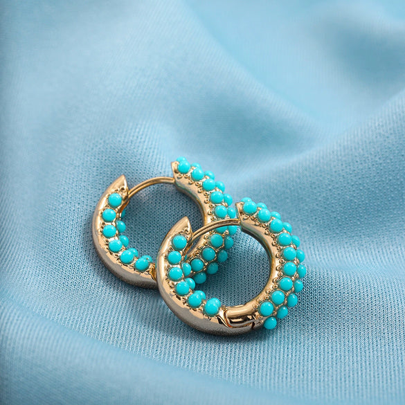 Women's Alloy Geometric Style Electroplated Earring Jewelry