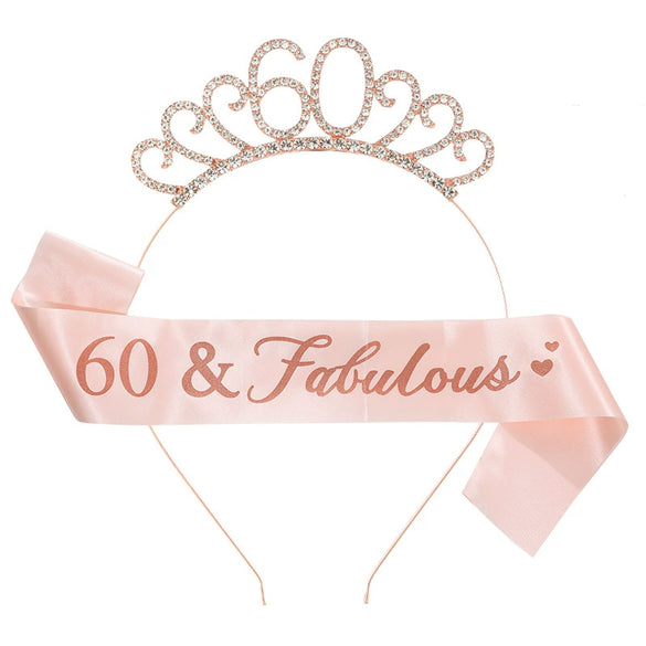 Women's Alloy Hair Band Shoulder Strap Set With Electroplating Letters Numbers Text Style