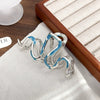 Women's Alloy Hairpin With Snake Clip Simple Style Electroplating 2024 New