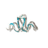 Women's Alloy Hairpin With Snake Clip Simple Style Electroplating 2024 New