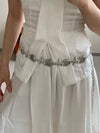 Women's Alloy Handmade Heart Shape Waist Chain Decorative Belt