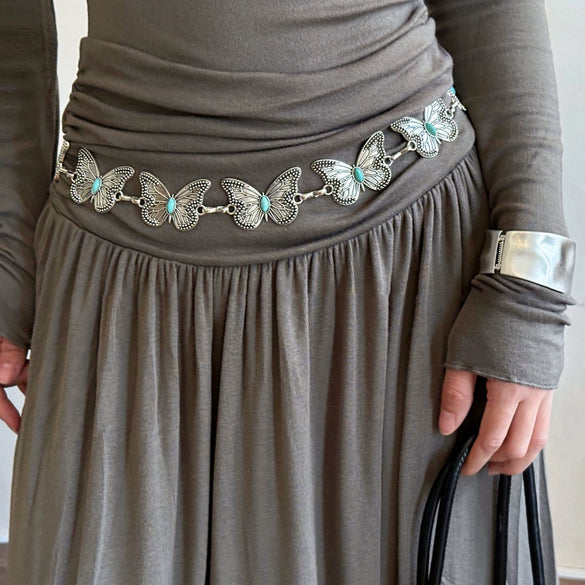 Women's Alloy Handmade Heart Shape Waist Chain Decorative Belt