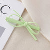 Women's Alloy Handmade Princess Style Colorful Bow Side Hairpin Clip