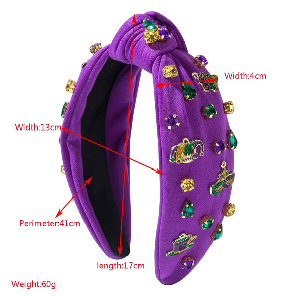 Women's Alloy Headband With Baroque Cartoon And Character Styles And Diamond Design For Party And Holiday
