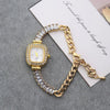 Women's Alloy Heartshaped And Oval Quartz Bracelet Watch Elegant Fashion Leisure Style