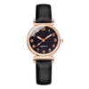 Women's Alloy Imitation Leather And Stainless Steel Round Dial Leisure Watch