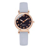 Women's Alloy Imitation Leather And Stainless Steel Round Dial Leisure Watch