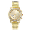 Women's Alloy Iron Band Casual Round Dial Watch