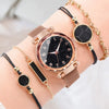 Women's Alloy Leisure Round Dial Watch