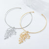 Women's Alloy Long Collar With Flower Pattern Fashion Style