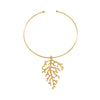 Women's Alloy Long Collar With Flower Pattern Fashion Style