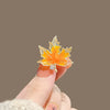Women's Alloy Maple Leaf Vintage Electroplated Brooch High Grade Accessory