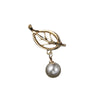Women's Alloy Natural Style Flower Pattern Electroplated Brooch For Clothes Decoration