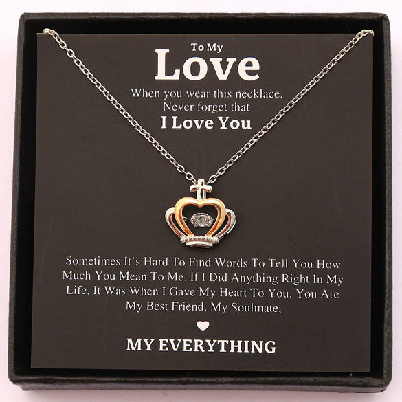 Women's Alloy Necklace Geometric Shape Electroplated With Heart And Star Patterns