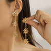 Women's Alloy Ochain Geometric Sunflower Metal Totem Electroplated Necklace Jewelry
