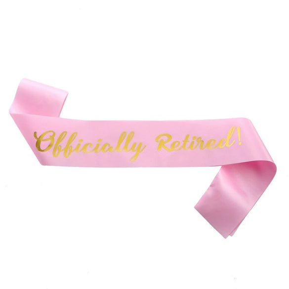 Women's Alloy Party Supplies With Letter Print And Bronzing Electroplating