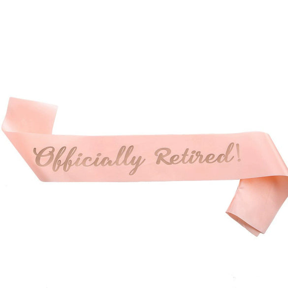 Women's Alloy Party Supplies With Letter Print And Bronzing Electroplating