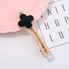 Women's Alloy Pearl Duckbill Clip Hairpin Three Layer Electroplated Hair Accessories