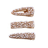 Women's Alloy Pearl Duckbill Clip Minimalist Geometric Style Electroplated