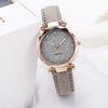 Women's Alloy Pu Belt Round Dial Starry Sky Leisure Fashion Casual Watch