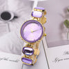 Women's Alloy Quartz Bracelet Watch With Round Dial And Leisure Style