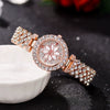 Women's Alloy Quartz Fashion Watch With Round Dial And Stainless Steel Clasp