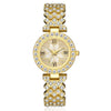 Women's Alloy Quartz Fashion Watch With Round Dial And Stainless Steel Clasp