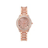 Women's Alloy Quartz Watch With Round Dial And Stainless Steel Clasp Casual Style