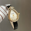 Women's Alloy Quartz Watch With Snakehead Design Light Luxury Style