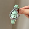 Women's Alloy Quartz Watch With Snakehead Design Light Luxury Style