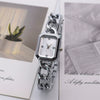 Women's Alloy Rectangle Bracelet Quartz Watch Leisure Style