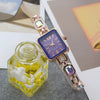Women's Alloy Rectangle Dial Casual Midcentury Style Quartz Bracelet Watch