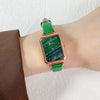 Women's Alloy Rectangular Leisure Watch With Ordinary Glass Mirror