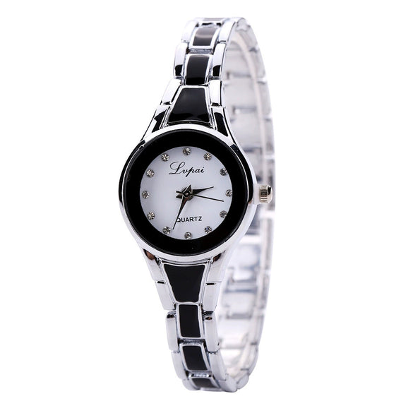 Women's Alloy Resin Quartz Watches Round Dial Leisure Style