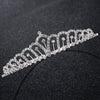 Women’s Alloy Rhinestone Crown Headband Handmade Princess Style Wedding Party Headwear