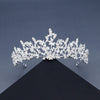 Women's Alloy Rhinestone Floral Vine Bridal Hair Crown Elegant Wedding Hair Accessory
